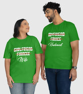 Husband And Wife Unisex Half Sleeve T-Shirts (Pack of 2)